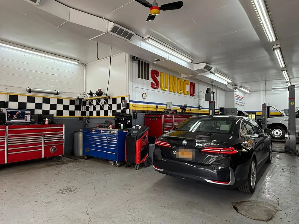 Service bays at AA Auto Tech Center