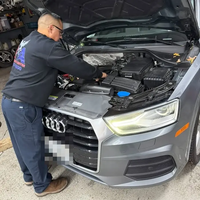 Audi Q3 at AA Auto Tech Center