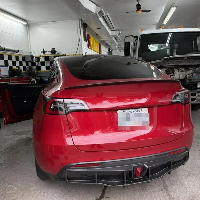 Tesla Model Y at AA Auto Tech Center