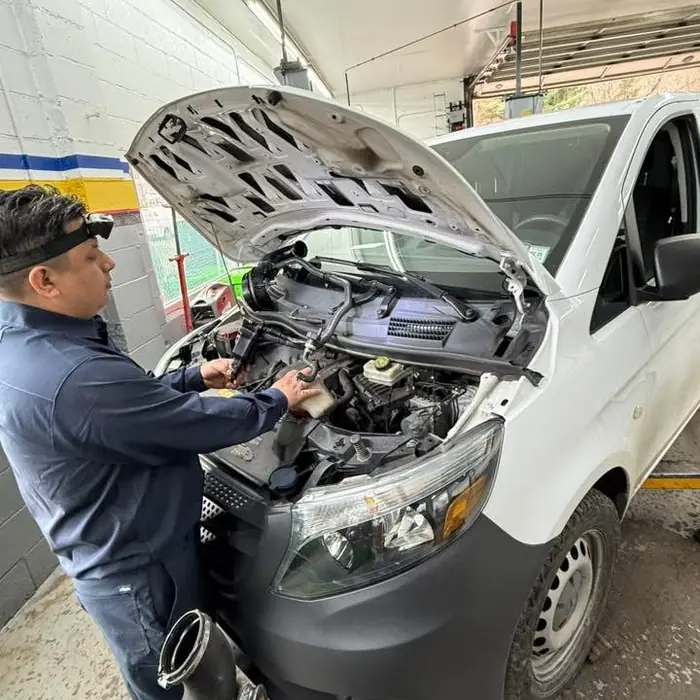 Mercedes-Benz van at AA Auto Tech Center