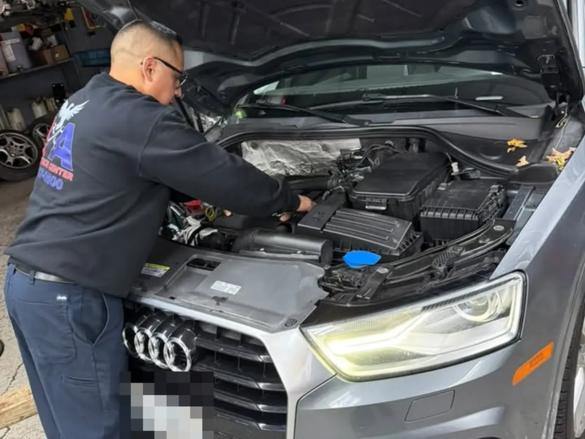 Diagnóstico en un Audi Q3